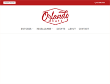Tablet Screenshot of orlandomeats.com